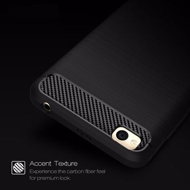 Чохол Carbon для Xiaomi Redmi 4A бампер Black