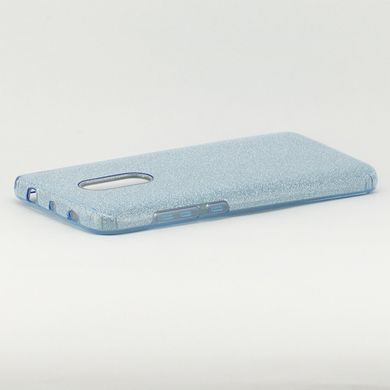 Чехол Shining для Xiaomi Redmi Note 4x / Note 4 Global (Snapdragon) Бампер блестящий голубой