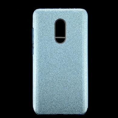 Чехол Shining для Xiaomi Redmi Note 4x / Note 4 Global (Snapdragon) Бампер блестящий голубой