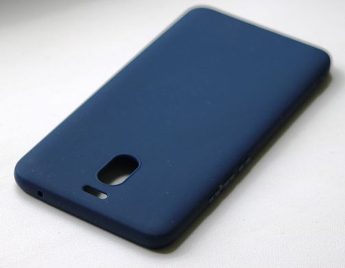 Чехол Style для Meizu M6 Note Бампер силиконовый синий