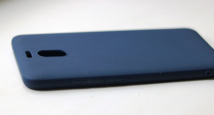Чохол Style для Meizu M6 Note Бампер силіконовий синій