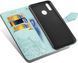 Чехол Vintage для Honor 10 Lite / HRY-LX1 книжка с визитницей кожа PU бирюзовый