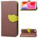 Чохол Leaf для Xiaomi Redmi 6A книжка шкіра PU Brown