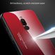 Чехол Gradient для Xiaomi Redmi 8 бампер накладка Red-Black