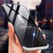 Чехол GKK 360 для Samsung Galaxy A50 2019 / A505 Бампер оригинальный Black-Silver