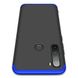 Чехол GKK 360 для Xiaomi Redmi Note 8 бампер оригинальный Black-Blue