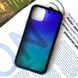 Чехол Amber-Glass для Iphone 11 Pro бампер накладка градиент Aquamarine