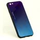 Чохол Gradient для Iphone SE 2020 бампер накладка Purple-Blue