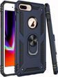 Чехол Shield для Iphone 7 Plus / 8 Plus бронированный Бампер с подставкой Dark-Blue