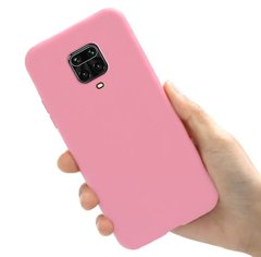 Чехол Style для Xiaomi Redmi Note 9S силиконовый бампер Розовый