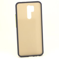 Чехол Matteframe для Xiaomi Redmi 9 бампер матовый противоударный Синий