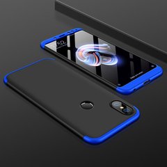 Чехол GKK 360 для Xiaomi Mi A2 / Mi 6X бампер оригинальный Black-Blue