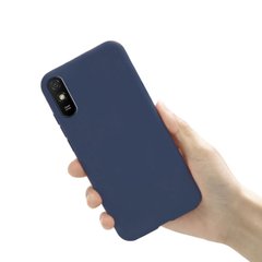 Чехол Style для Xiaomi Redmi 9A Бампер силиконовый Синий
