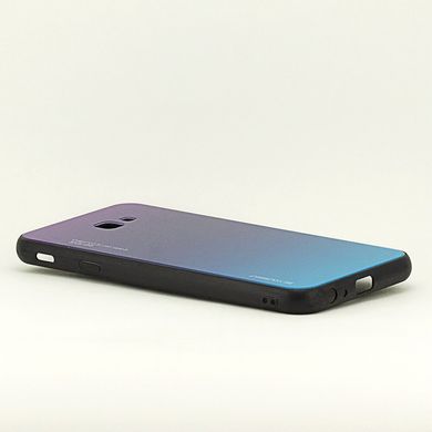 Чехол Gradient для Samsung J4 Plus 2018 / J415 бампер накладка Purple-Blue