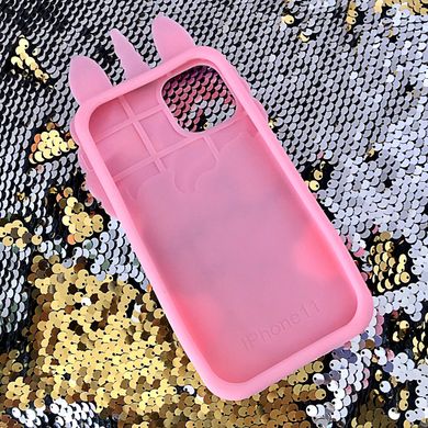 Чехол 3D Toy для Iphone 11 бампер резиновый Единорог Rose