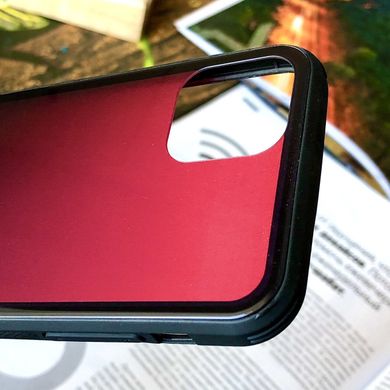 Чехол Amber-Glass для Iphone 11 Pro бампер накладка градиент Red