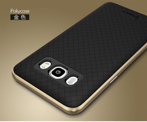 Чехол Ipaky для Samsung J7 2016 J710 J710H бампер оригинальный gold