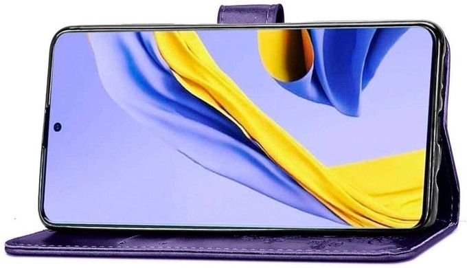 Чехол Clover для Samsung Galaxy A51 2020 / A515 книжка кожа PU фиолетовый