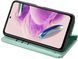 Чехол Embossed Cat and Dog для Xiaomi Redmi Note 12S книжка кожа PU с визитницей мятный