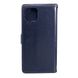 Чехол Idewei для Samsung Galaxy A12 2021 / A125 книжка кожа PU с визитницей синий