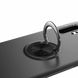 Чохол TPU Ring для Samsung Galaxy Note 10 Plus / N975F бампер протиударний з кільцем Black