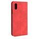 Чохол Taba Retro-Skin для iPhone XR книжка шкіра PU з візитницею червоний
