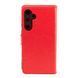 Чехол Idewei для Samsung Galaxy A35 5G / A356 книжка кожа PU с визитницей красный