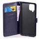 Чохол Idewei для Samsung Galaxy A12 2021 / A125 книжка шкіра PU з візитниці синій