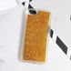Чехол Glitter для Iphone 7 / 8 Бампер Жидкий блеск Gold