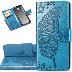 Чехол Butterfly для Xiaomi Redmi 8A Книжка кожа PU голубой