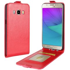 Чехол IETP для Samsung Galaxy J5 2016 J510 флип вертикальный кожа PU красный