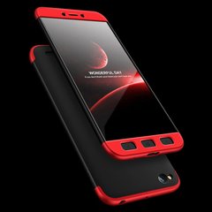 Чехол GKK 360 для Xiaomi Redmi 5A Бампер Black-Red