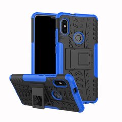 Чехол Armor для Xiaomi Mi Max 3 противоударный Бампер синий