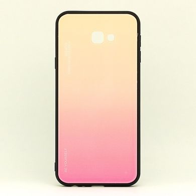 Чехол Gradient для Samsung J4 Plus 2018 / J415 бампер накладка Beige-Pink