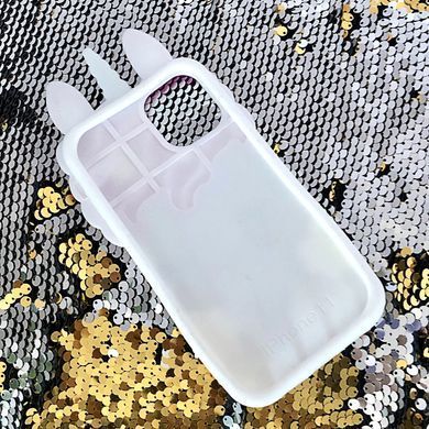 Чехол 3D Toy для Iphone 11 бампер резиновый Единорог White
