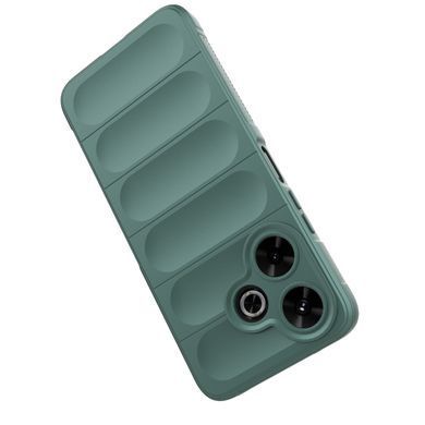 Чехол Wave Shield для Xiaomi Poco M6 4G бампер противоударный Green