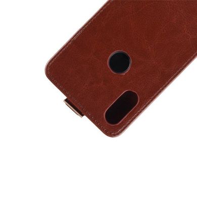 Чехол IETP для Xiaomi Redmi Note 7 / Redmi Note 7 Pro Флип вертикальный кожа PU коричневый
