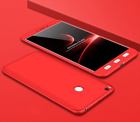 Чохол GKK 360 для Xiaomi Mi Max 2 Бампер накладка Red