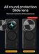 Чехол Magnetic Shield для Realme 12 4G / RMX3871 бампер противоударный с подставкой кольцом Black