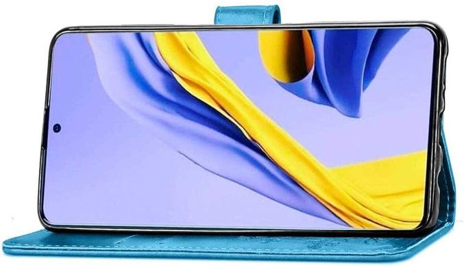 Чехол Clover для Samsung Galaxy A51 2020 / A515 книжка кожа PU голубой