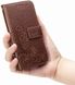 Чехол Clover для Samsung Galaxy M31 / M315 книжка с узором кожа PU коричневый