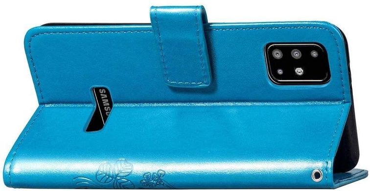 Чохол Clover для Samsung Galaxy A51 2020 / A515 книжка шкіра PU блакитний