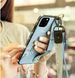 Чохол Lanyard для Iphone 11 Pro Max бампер з ремінцем Blue