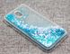 Чехол Glitter для Samsung Galaxy J3 2017 / J330F Бампер Жидкий блеск Синий
