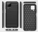 Чехол Carbon для Samsung Galaxy A12 2021 / A125 противоударный бампер Black