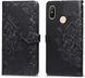 Чехол Vintage для Xiaomi Redmi Note 6 Pro книжка с визитницей кожа PU черный