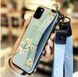 Чехол Lanyard для Iphone 11 Pro Max бампер с ремешком Blue