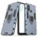 Чехол Iron Ring для OnePlus Nord N100 бампер противоударный с подставкой Dark-Blue
