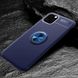 Чехол TPU Ring для Iphone 11 Pro Max бампер противоударный с кольцом Blue