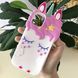 Чехол 3D Toy для Iphone 11 бампер резиновый Единорог White